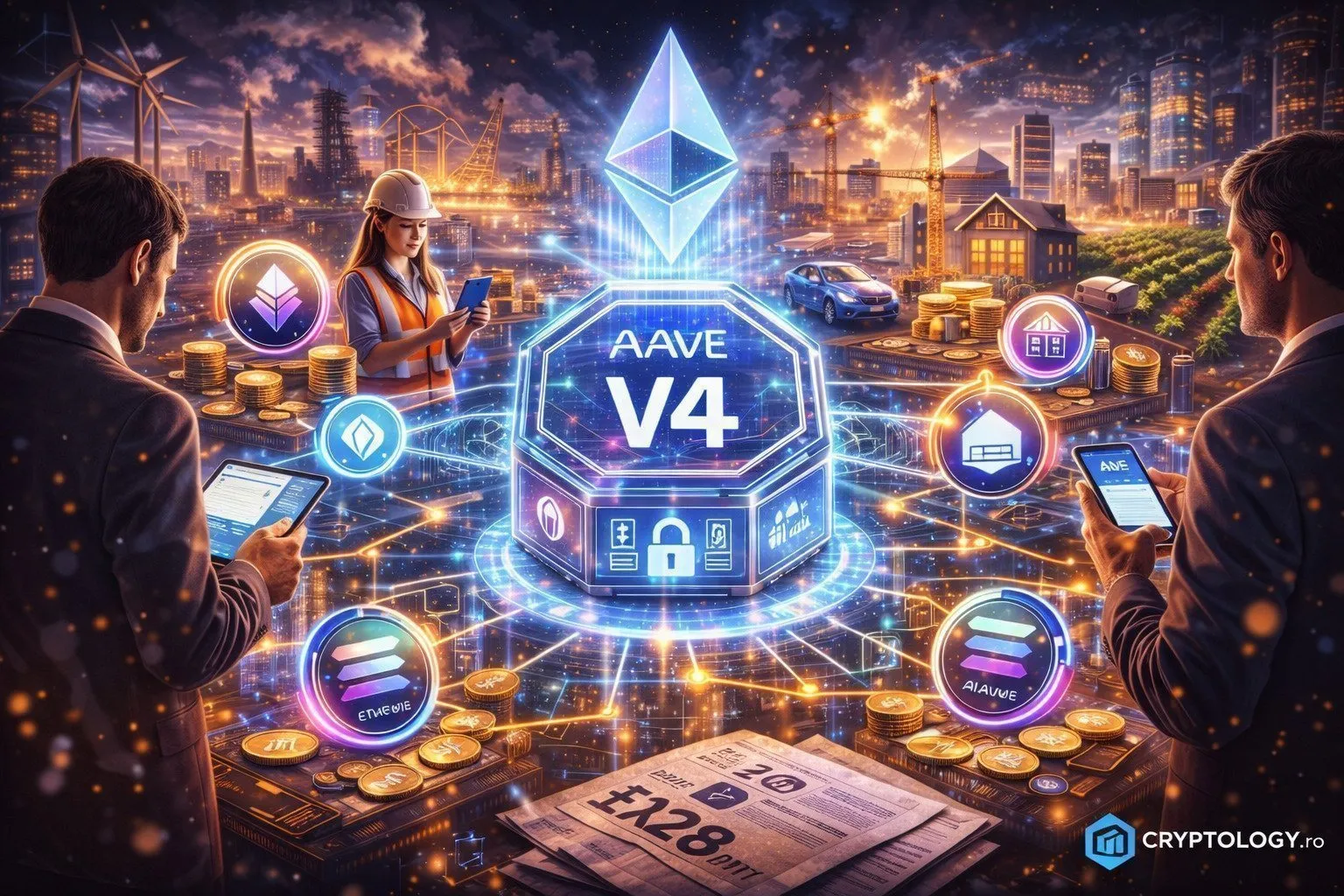 Aave V4 intră în funcțiune pe Ethereum -creditarea fără bănci ajunge la porțile economiei reale