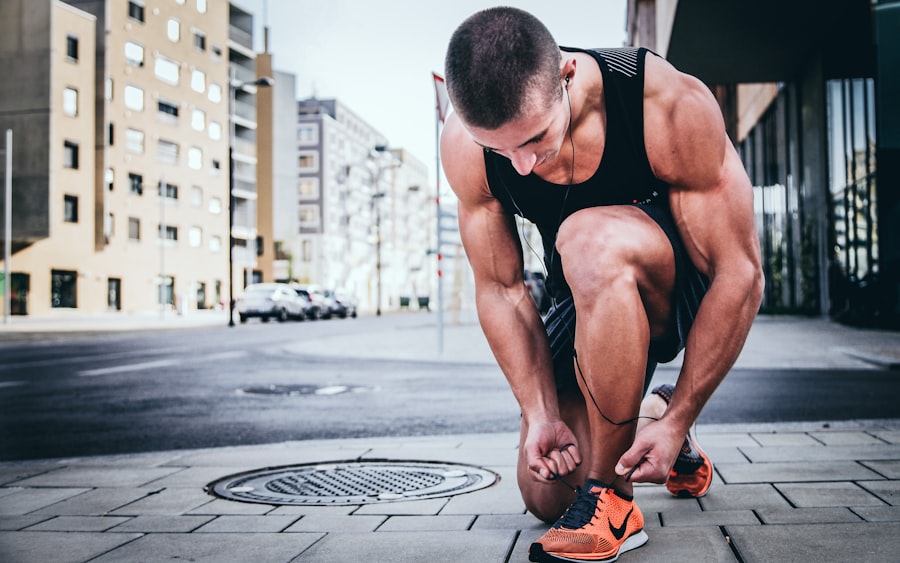 Photo improve breathing running