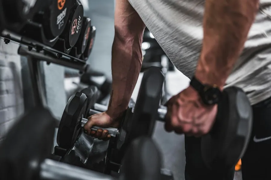 Photo physical fitness training for sports
