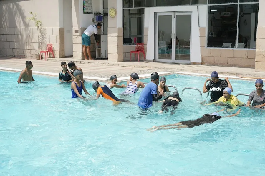 Photo children sports activities